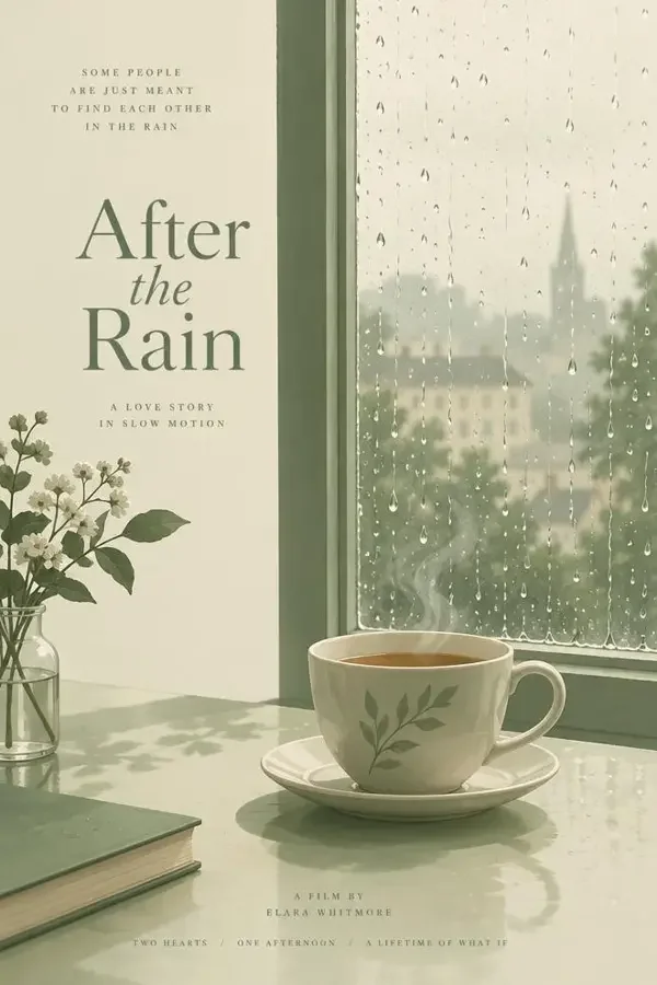 《下雨天》竖版详情封面 - 黄果AI短剧